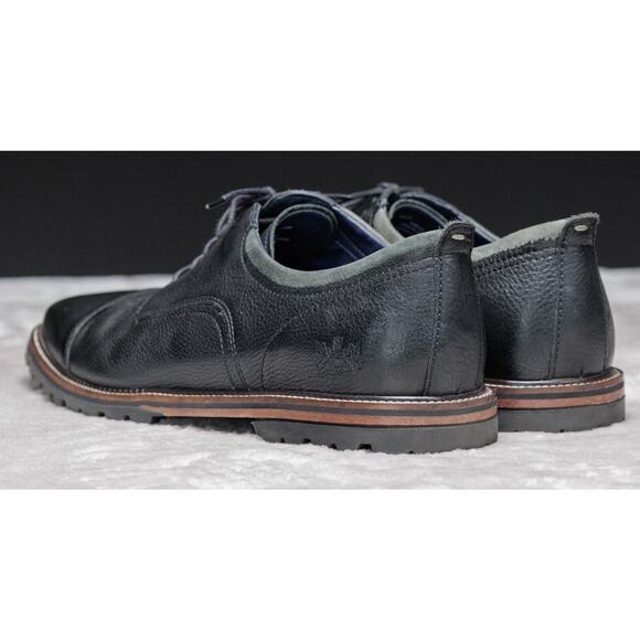Cole Haan Richardson Black Leather Cap Toe Oxfords Grand 360 Mens Size 11.5 main image 14